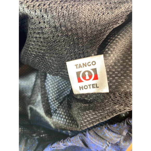 Superman Jacket Windbreaker Zip Up Hoodie Print Tango Hotel Men’s large DC Comic - Picture 8 of 10